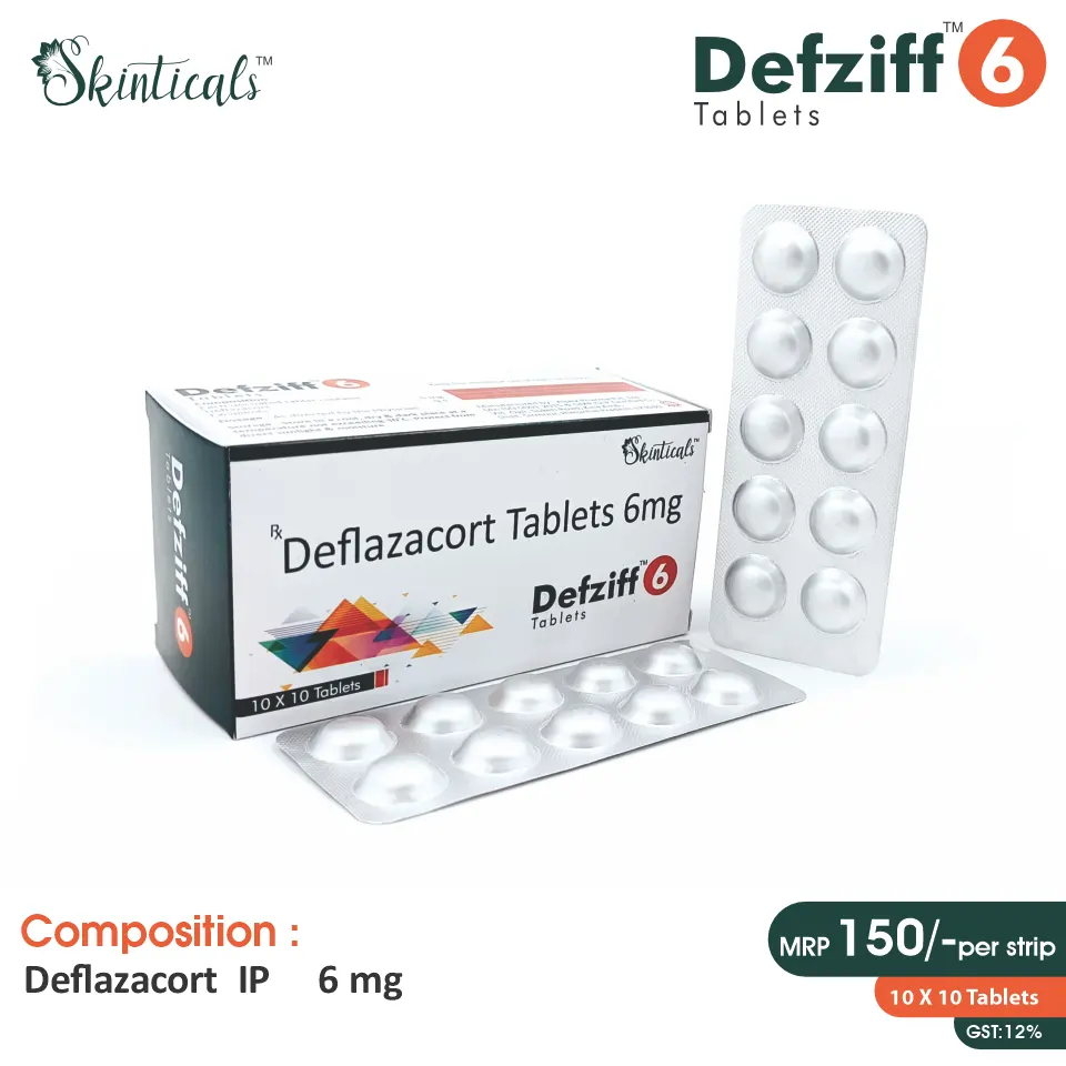 Defziff 6 Tablet at the best price in PCD Pharma Franchise for Anti-inflammatory